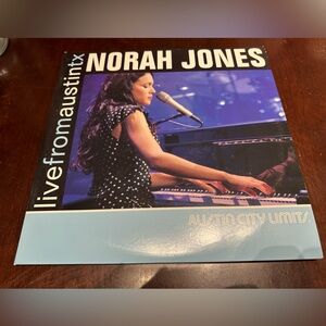 Norah Jones live from Austin Tx vinyl